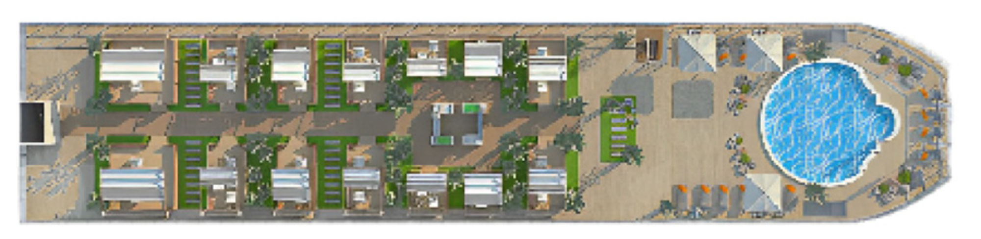 Sun Deck plan